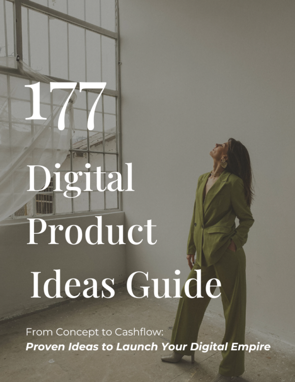 177 Digital Products Idea