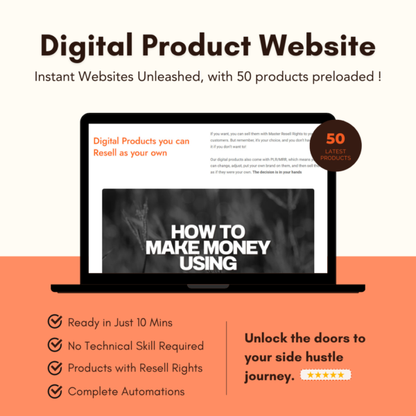 Digital Website Template (wordpress)